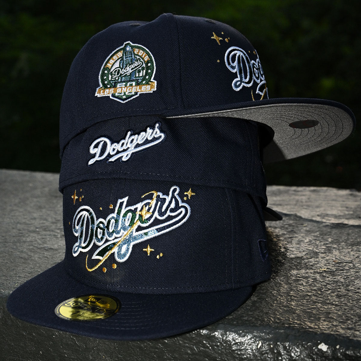 New Era - Los Angels Dodgers 60th Anniversary 59Fifty Night Shift Navy