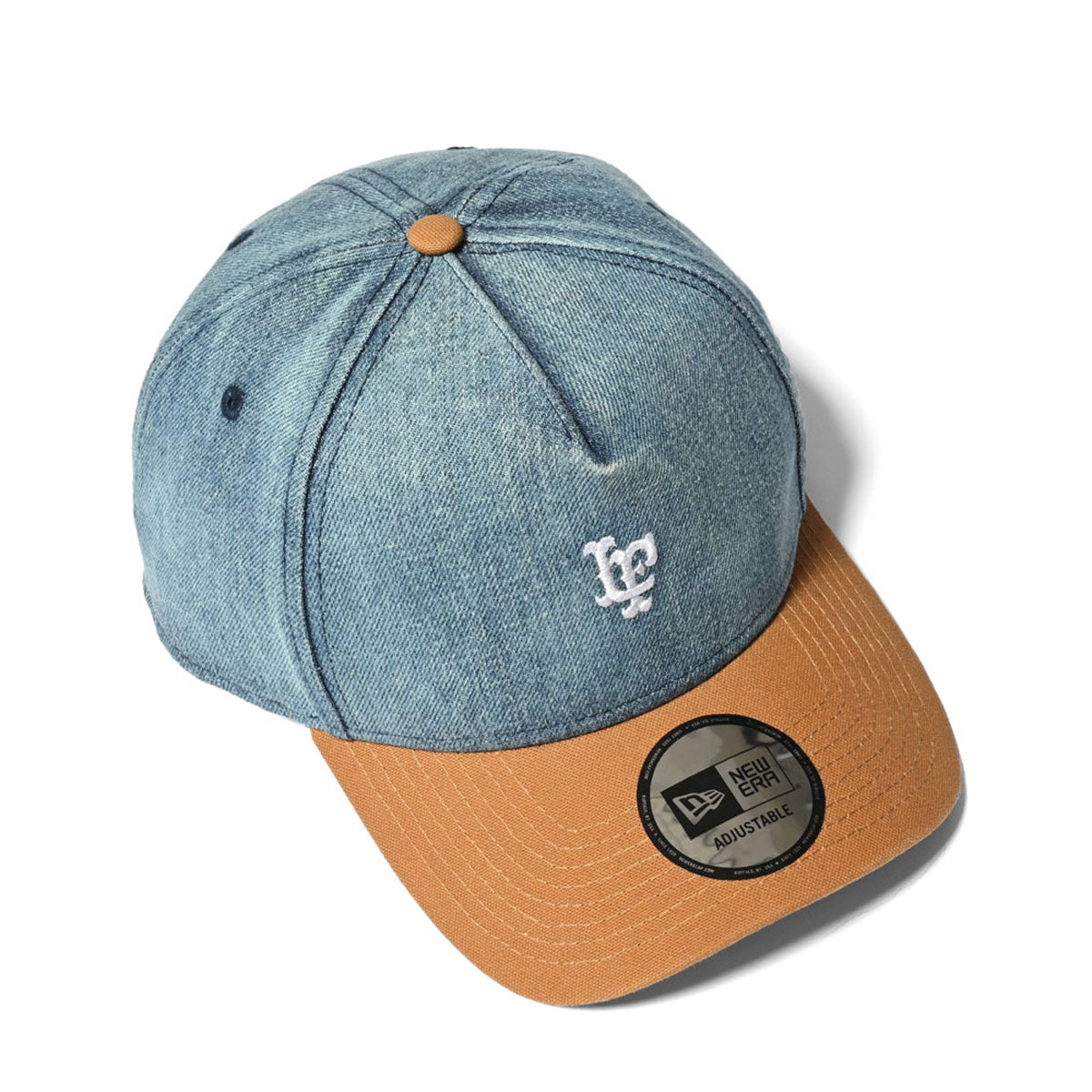 LFYT x NEW ERA SMALL LF LOGO 9FORTY DENIM&CANVAS BLUE【LS231410】