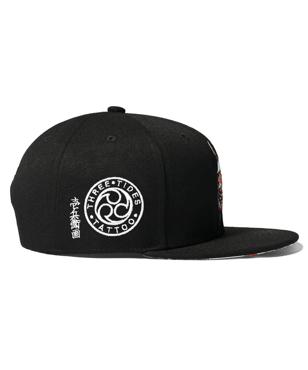 LFYT×THREE TIDES ICHIBAY HANNYA 3 SNAPBACK CAP【LE231426】