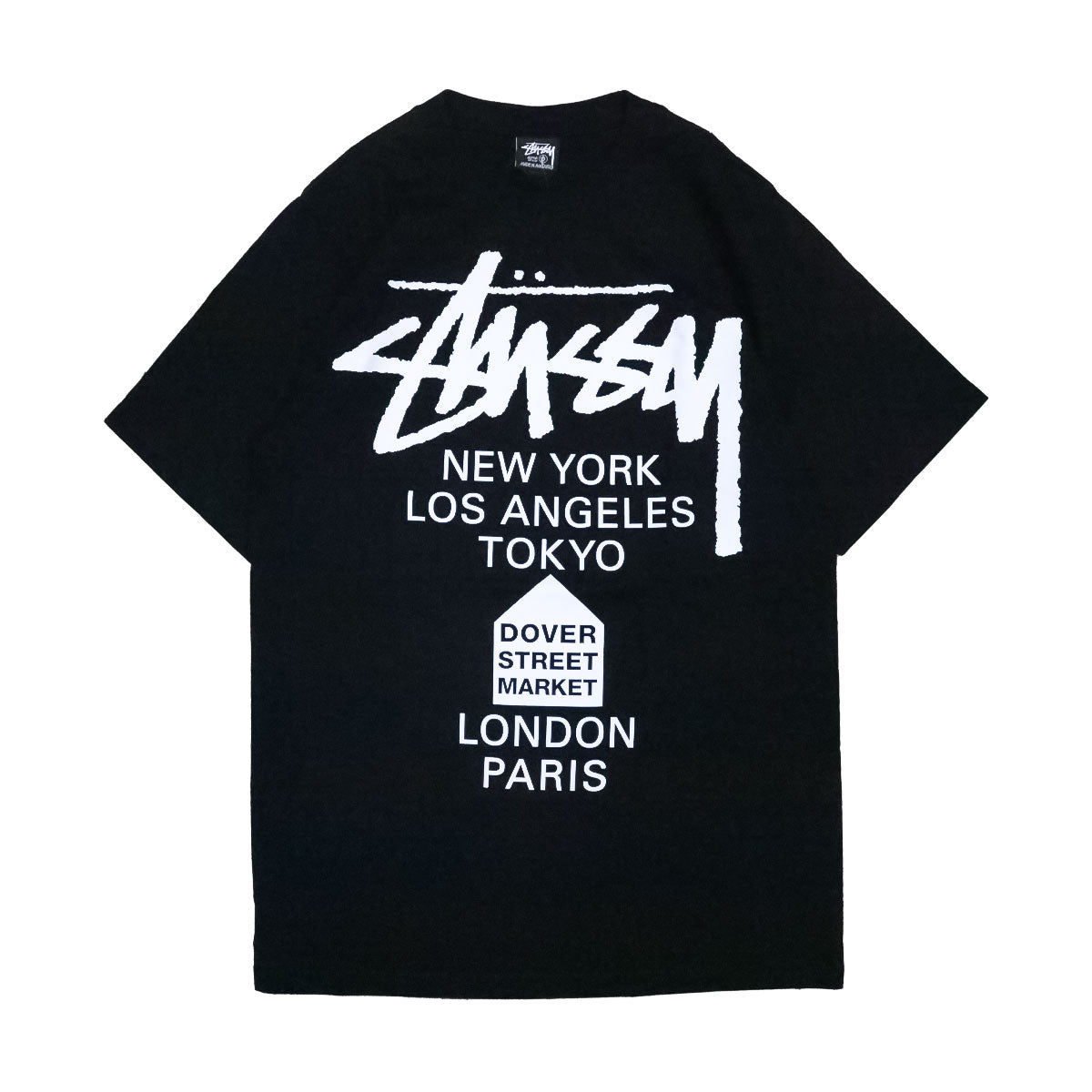 Stussy - DSM WORLD TOUR TEE BLACK 【3904001】