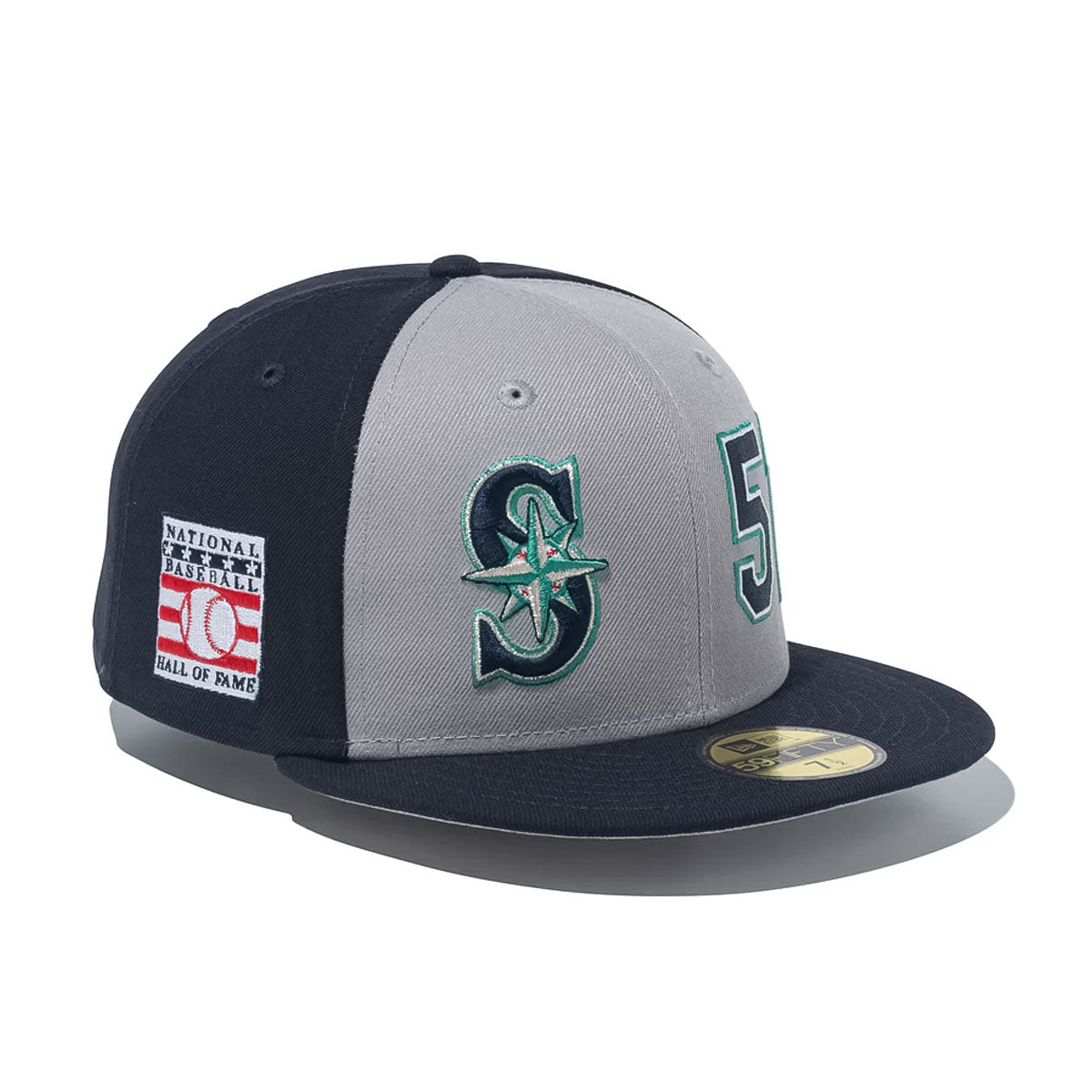 NEW ERA Seattle Mariners - 59FIFTY ICHIRO SUZUKI Hall of Fame 2025 GRAY/NAVY【14724789】