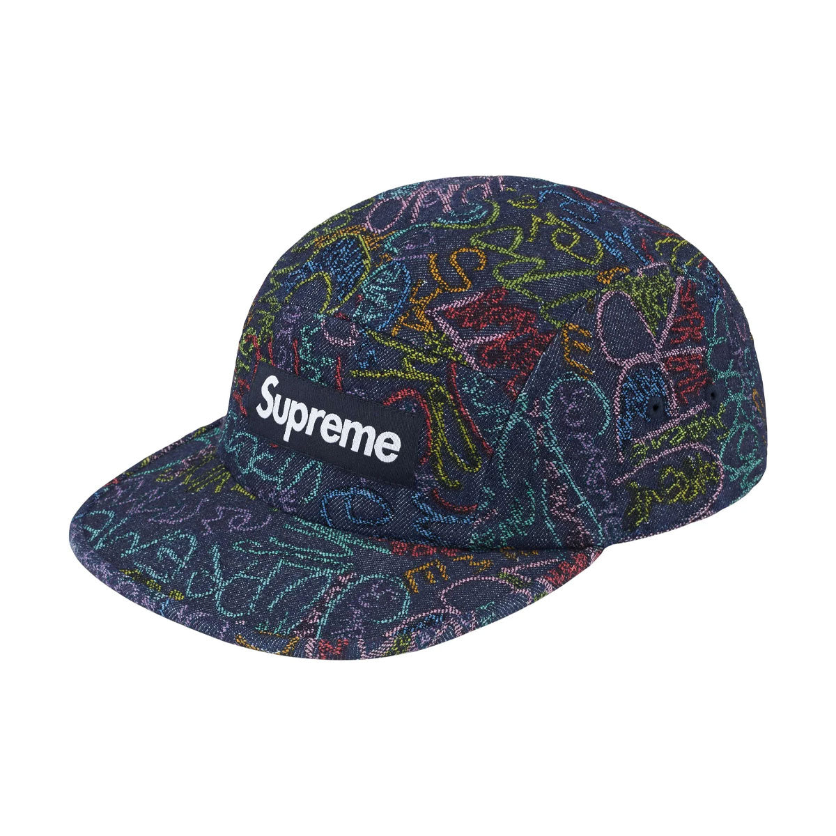 Supreme - HANDSTYLE DENIM CAMP CAP MULTI 【SS25H34】