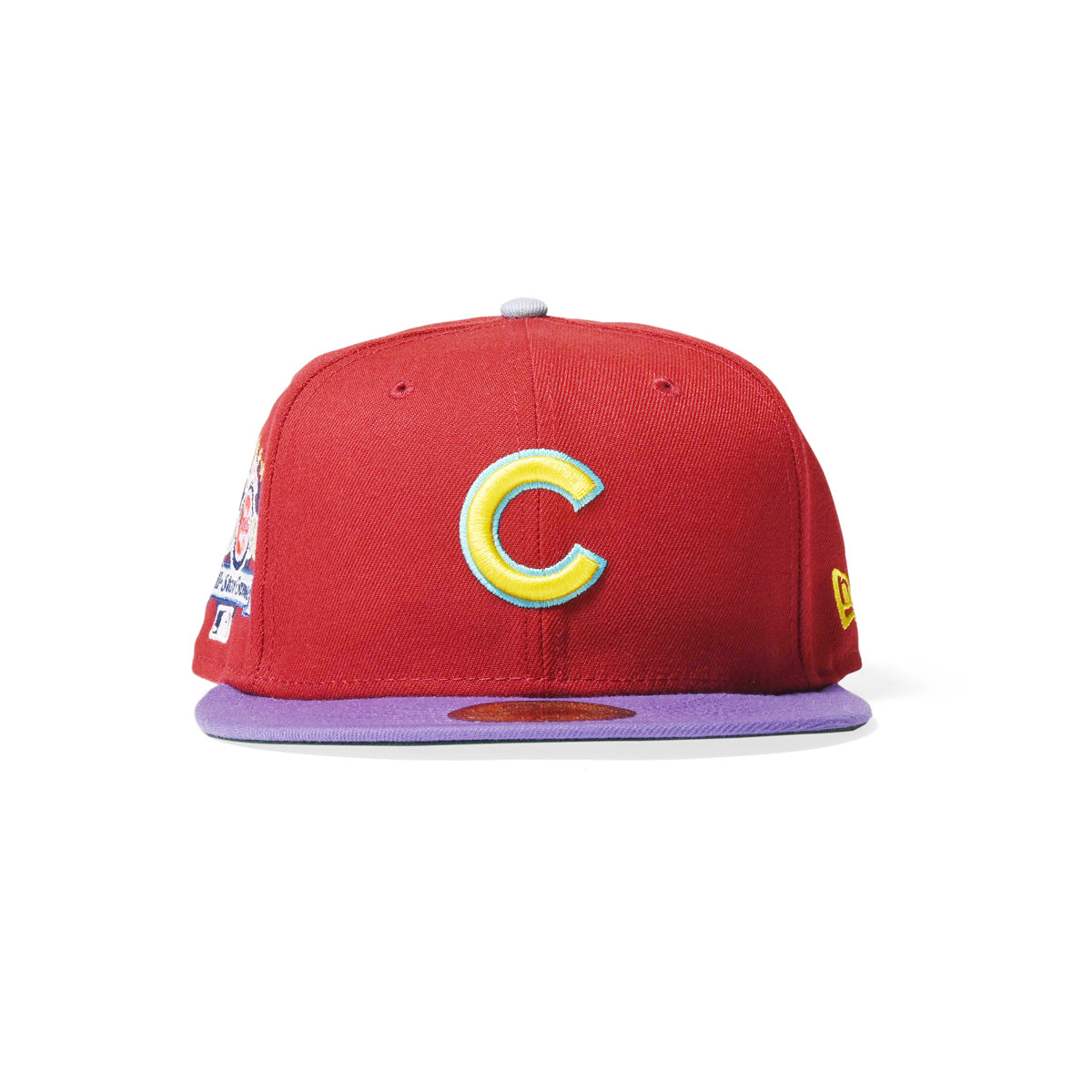 NEW ERA Chicago Cubs - 59FIFTY ALL STAR GAME 1990 MAROON/PURPLE【NE055】
