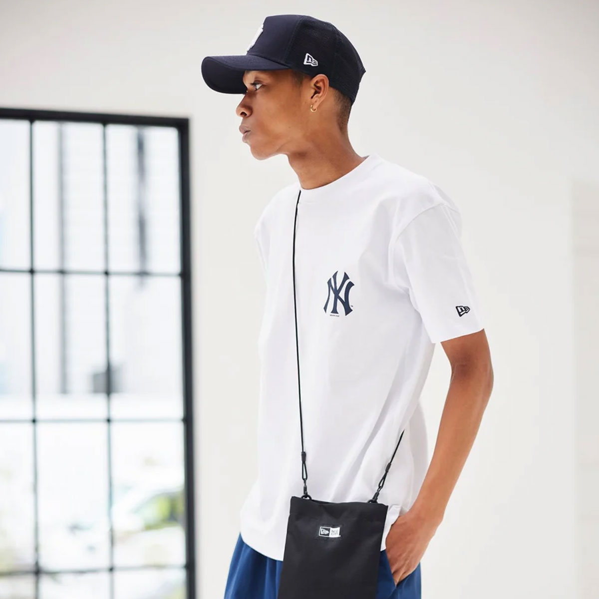 NEW ERA New York Yankees - SS CT TEE NEYYAN WS WHI NVY【14121892】