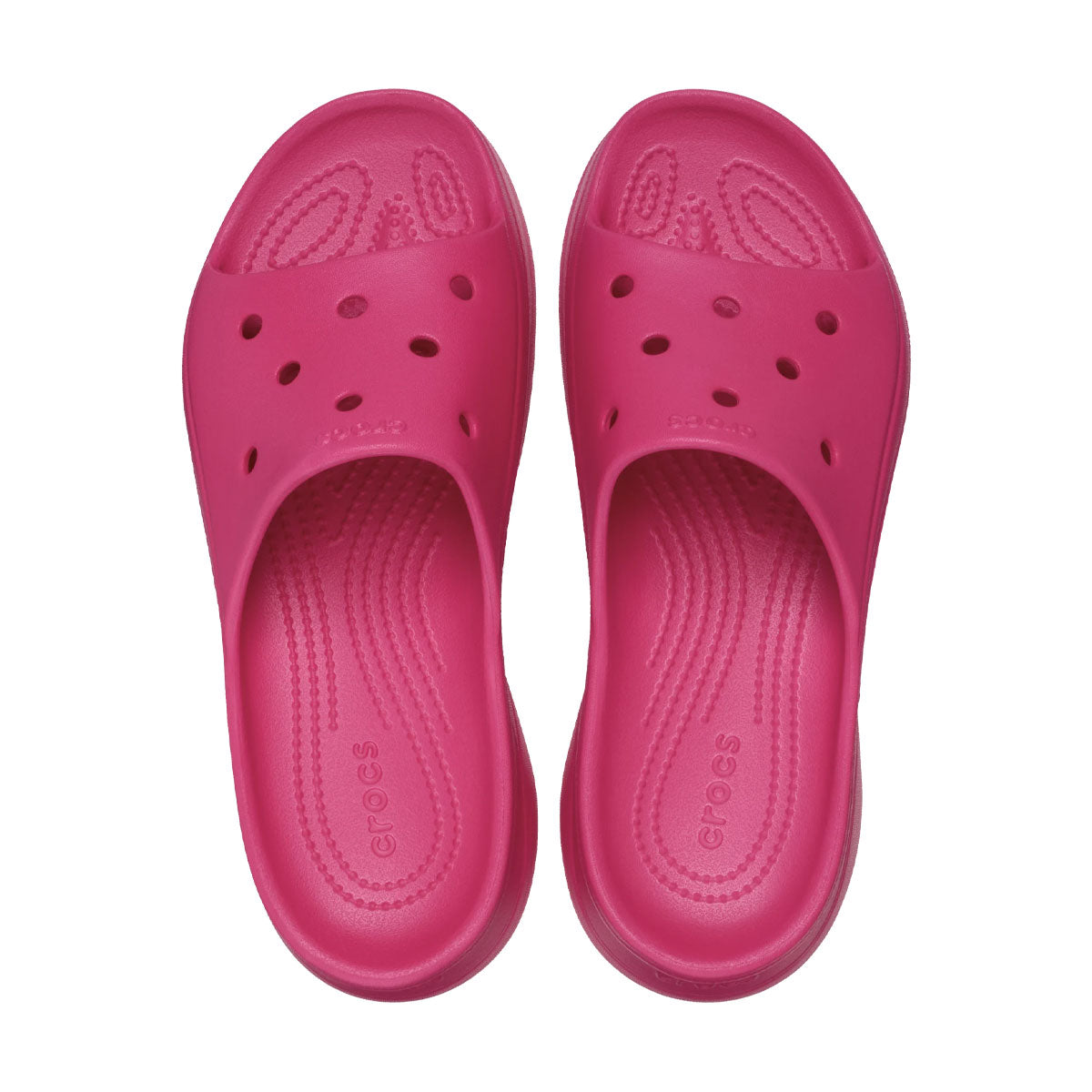 crocs - WMNS Bae Slide Dragon Fruit 【211108-6ZQ】