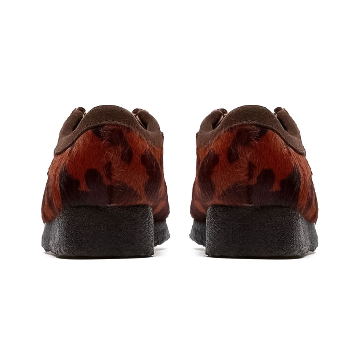 Clarks - Wallabee. Brown Cow Print 【26183072】