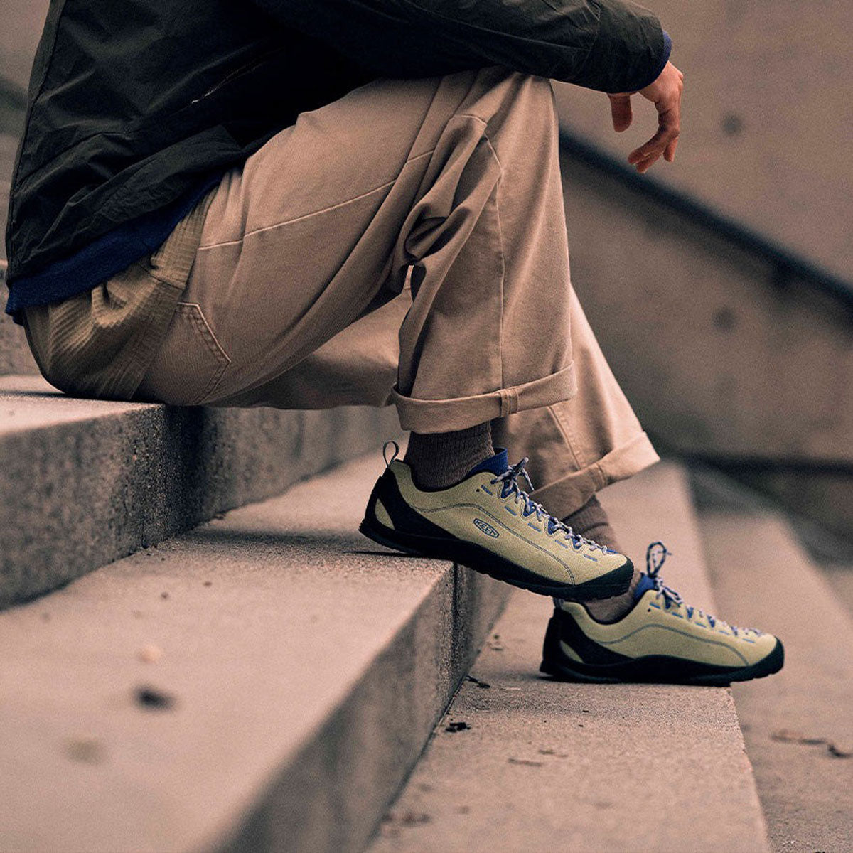 KEEN - MENS JASPER ROGUE GREEN/DAZZLING 【1031018】