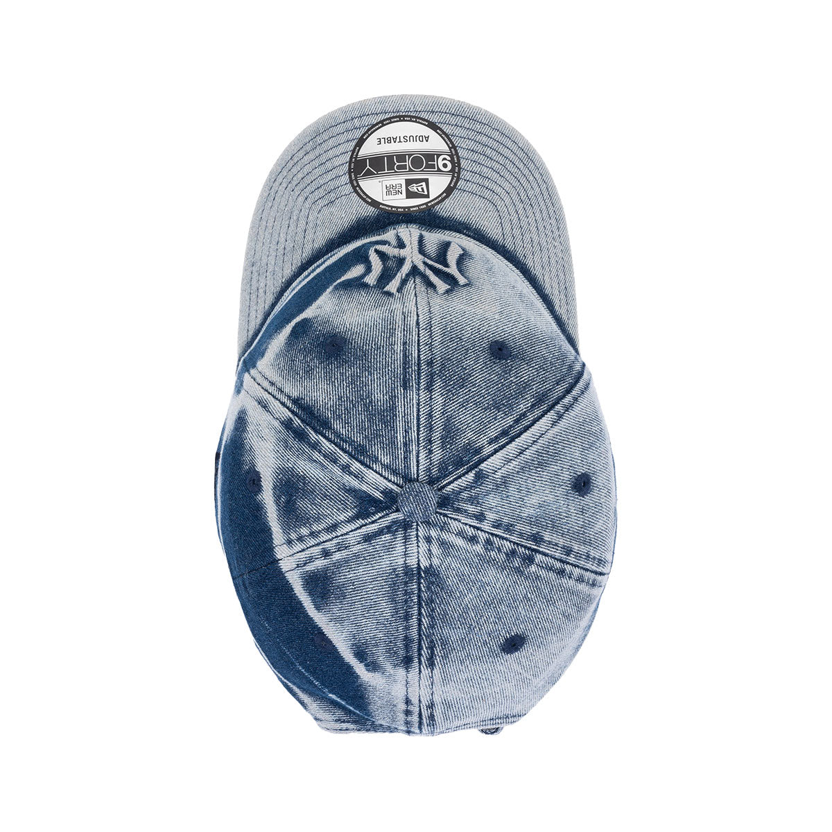 NEW ERA New York Yankees - 9FORTY EMBO Denim Line UNST DARK BLUE【14561851】
