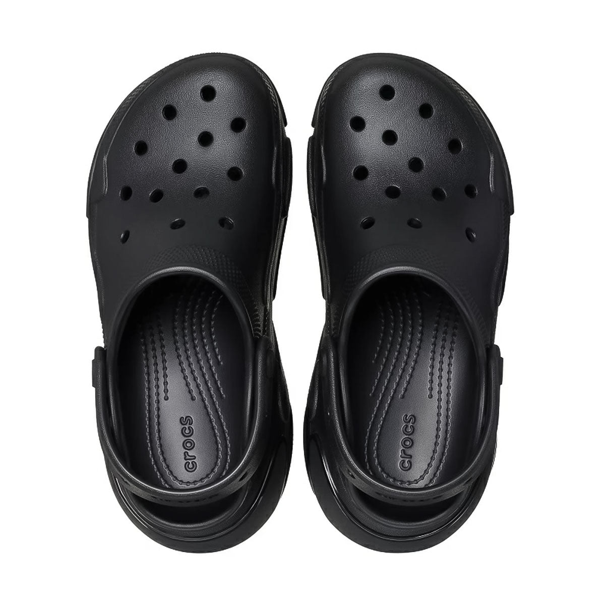 CROCS - MENS WMNS BUBBLE CRUSH CLOG TRIPLE BLACK【210061-0WC】