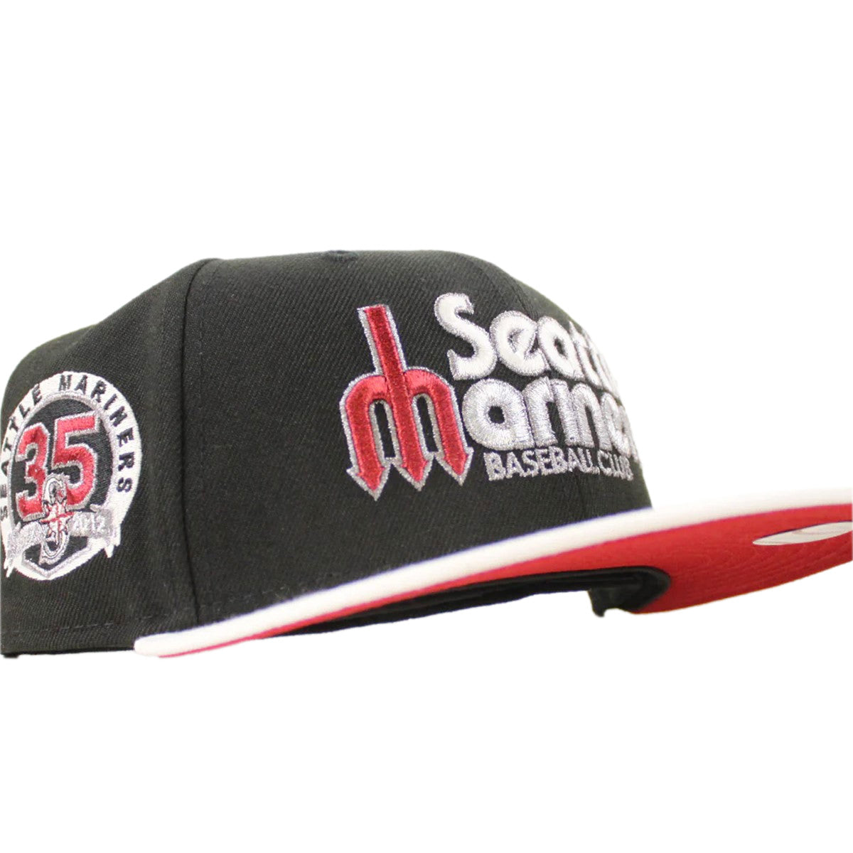 NEW ERA 西雅圖水手隊 - 59FIFTY 35TH ANV 黑/白