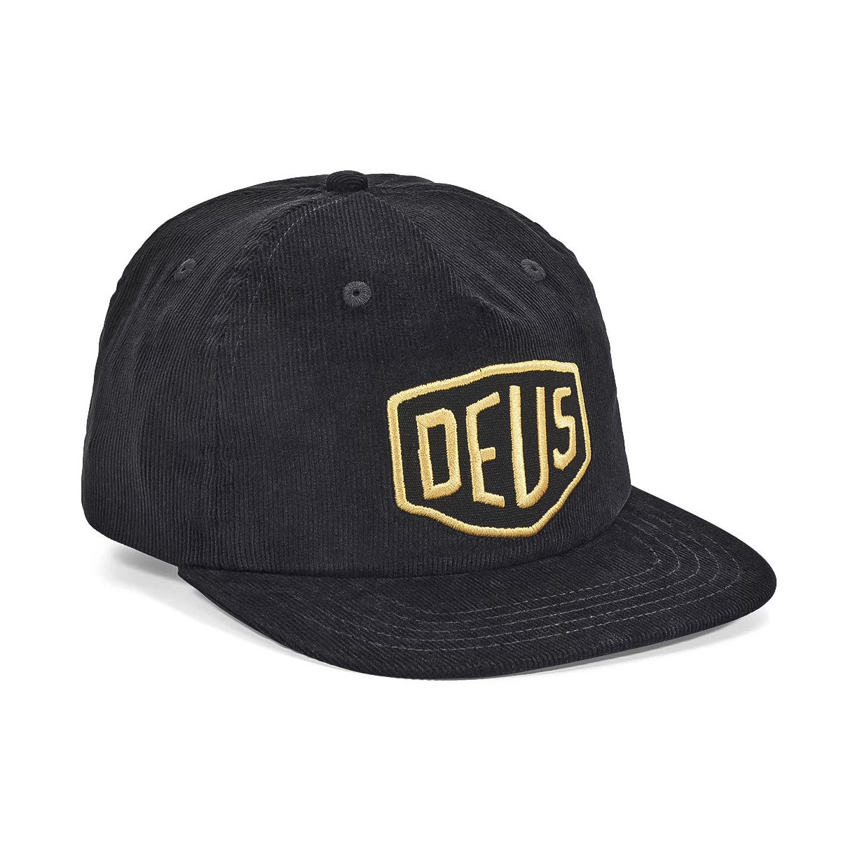 DEUS EX MACHINA - SHIELD CORD CAP BLACK 【DMF257249】