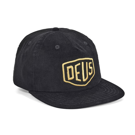 DEUS EX MACHINA - SHIELD CORD CAP BLACK 【DMF257249】
