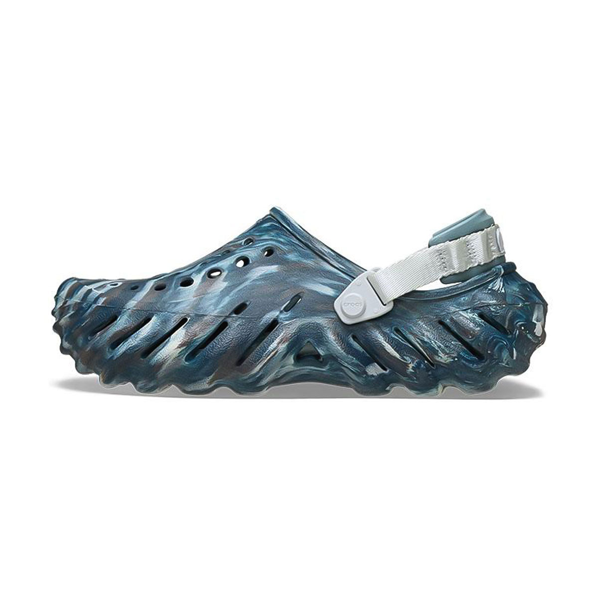 CROCS - MENS WMNS Echo Marbled Clog OLE BLACK SAND 【208454-OLE】
