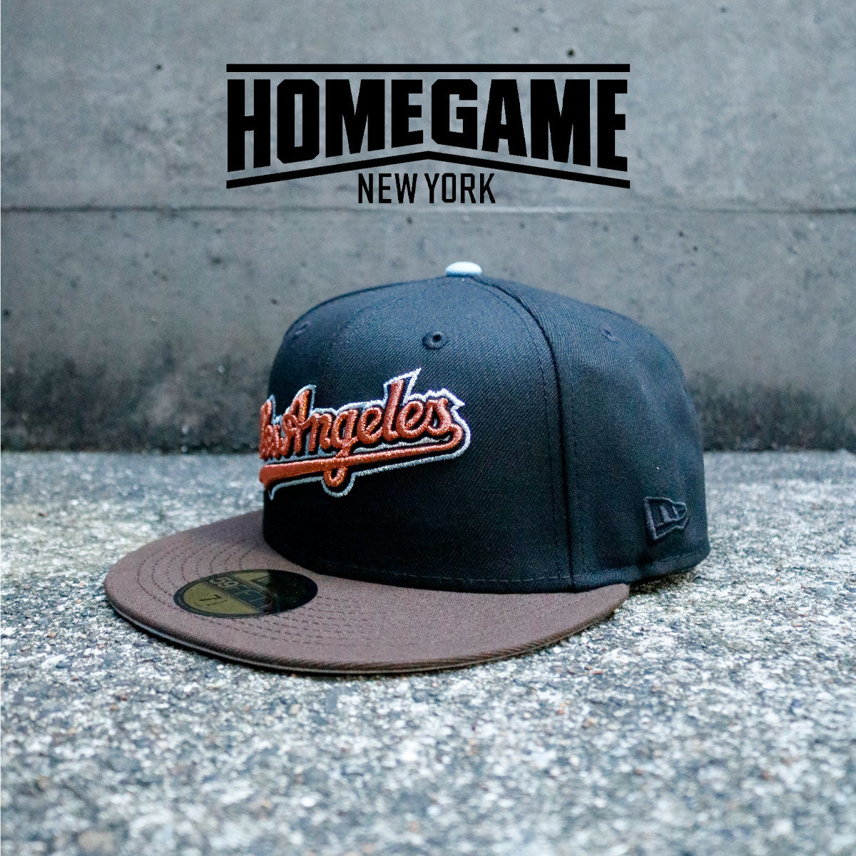 NEW ERA Los Angeles Dodgers - 59Fifty 40th Dodgers Stadium Black/Brown
