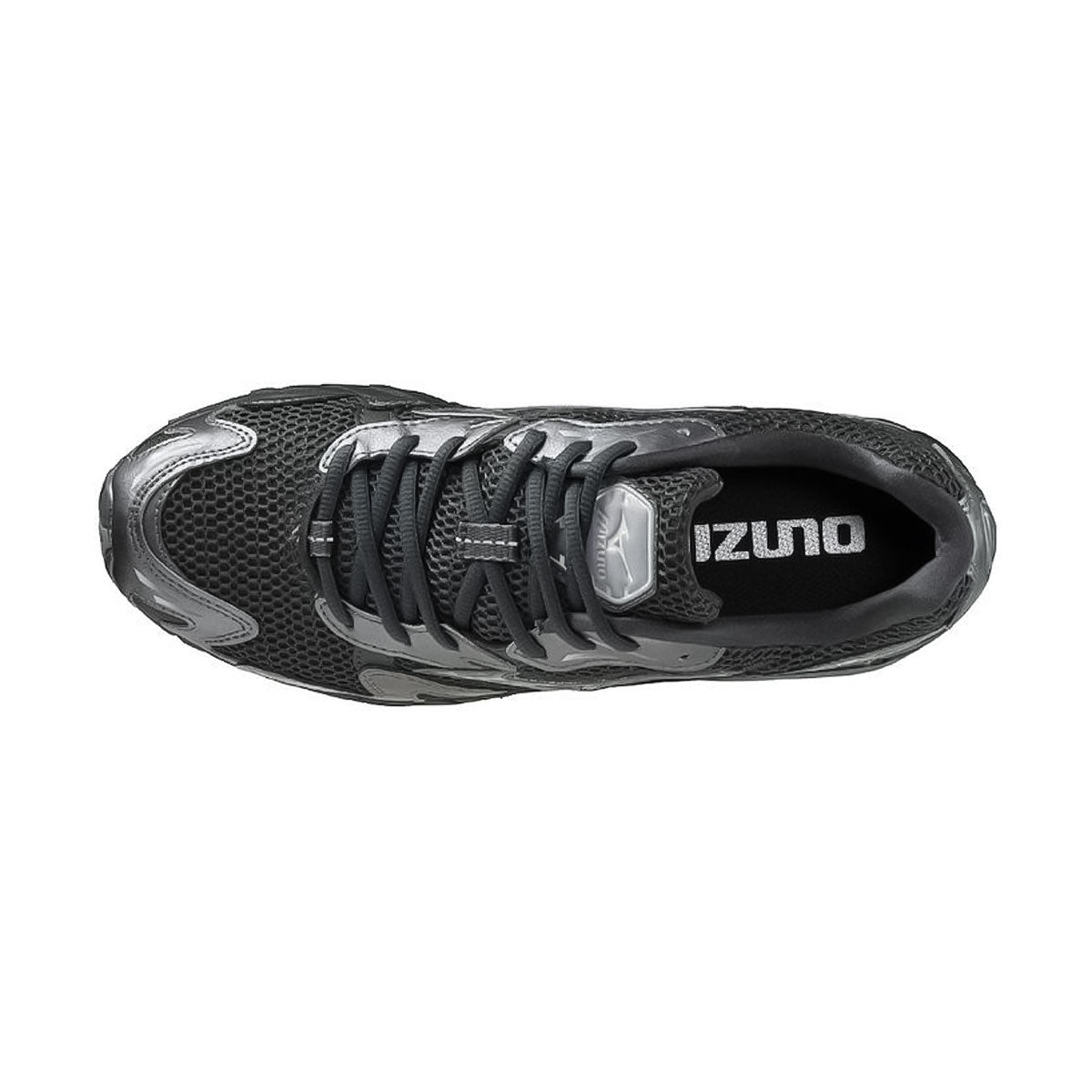 MIZUNO - MENS WAVE RIDER 10 BLACK/BLACK/METALLIC GRAY 【D1GA243108】
