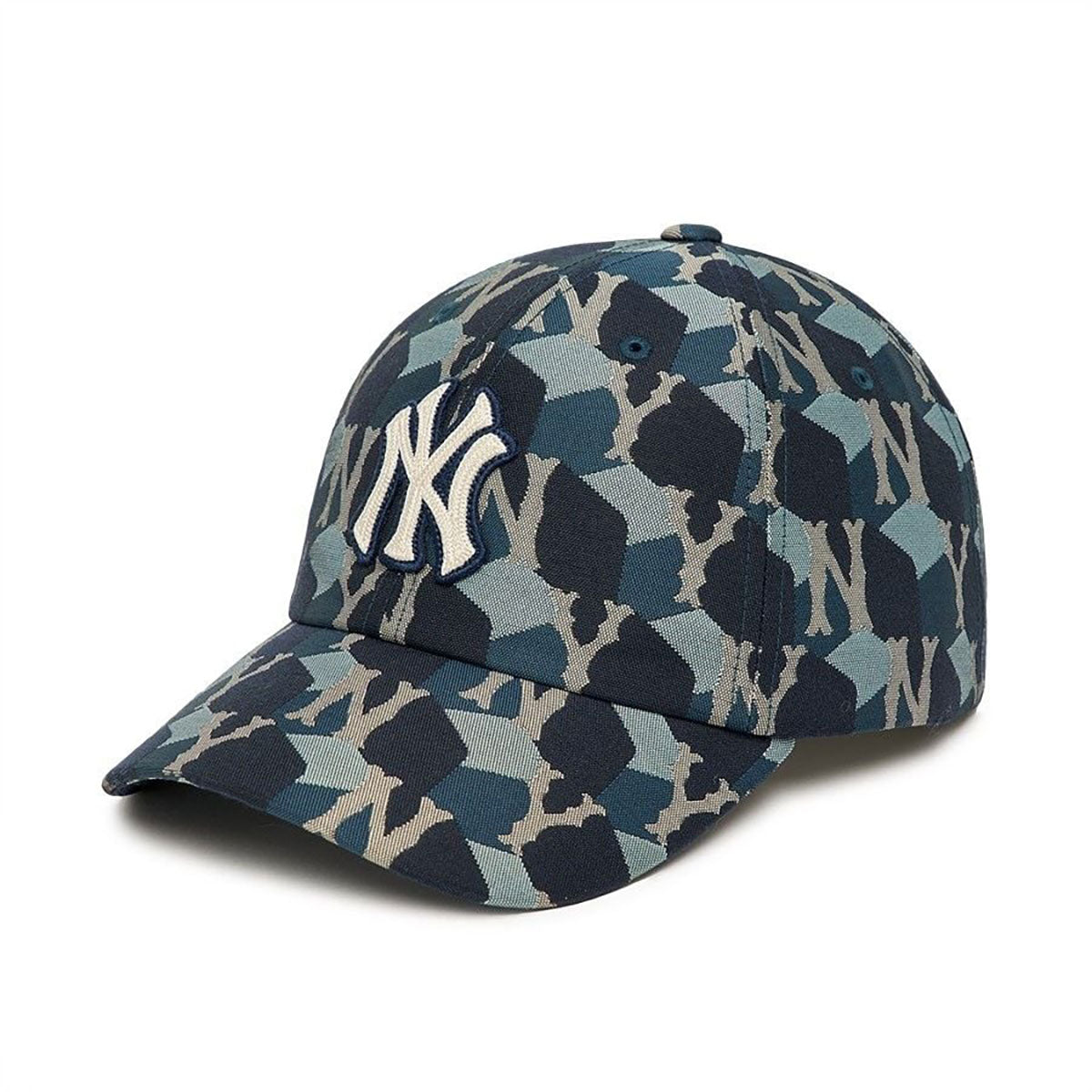 MLB - MONOGRAM UNSTRUCTURE BALL CAP 50NYD【3ACPM212N】