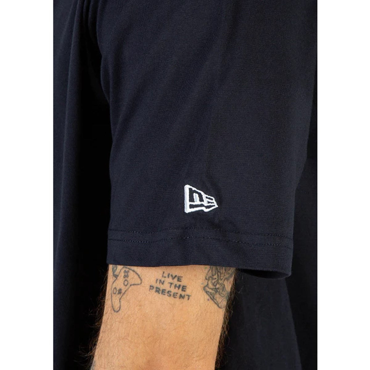 NEW ERA 洛杉磯道奇隊 - 格紋 T 卹 BLACKWATCH