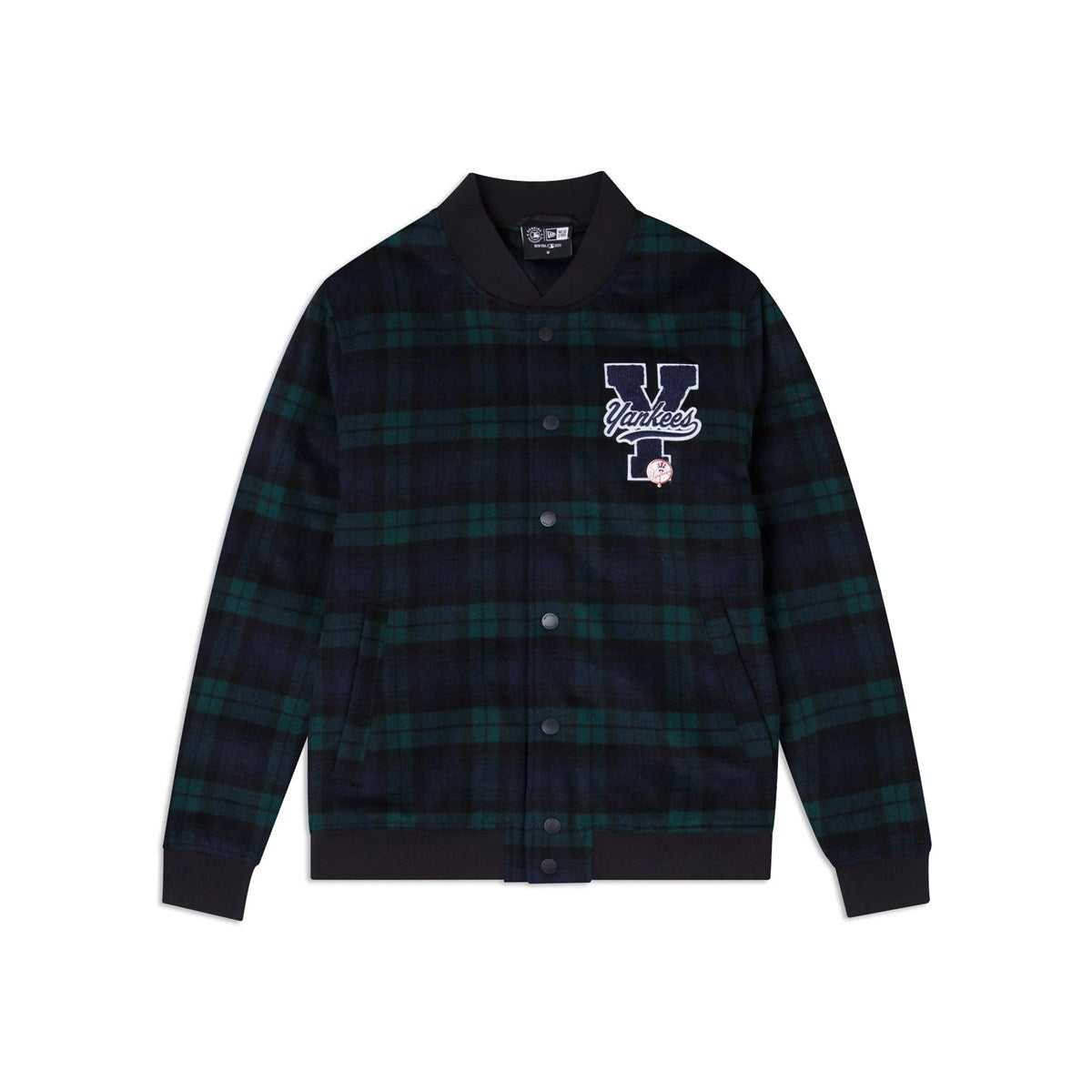 NEW ERA 紐約洋基隊 - 格紋夾克黑手錶