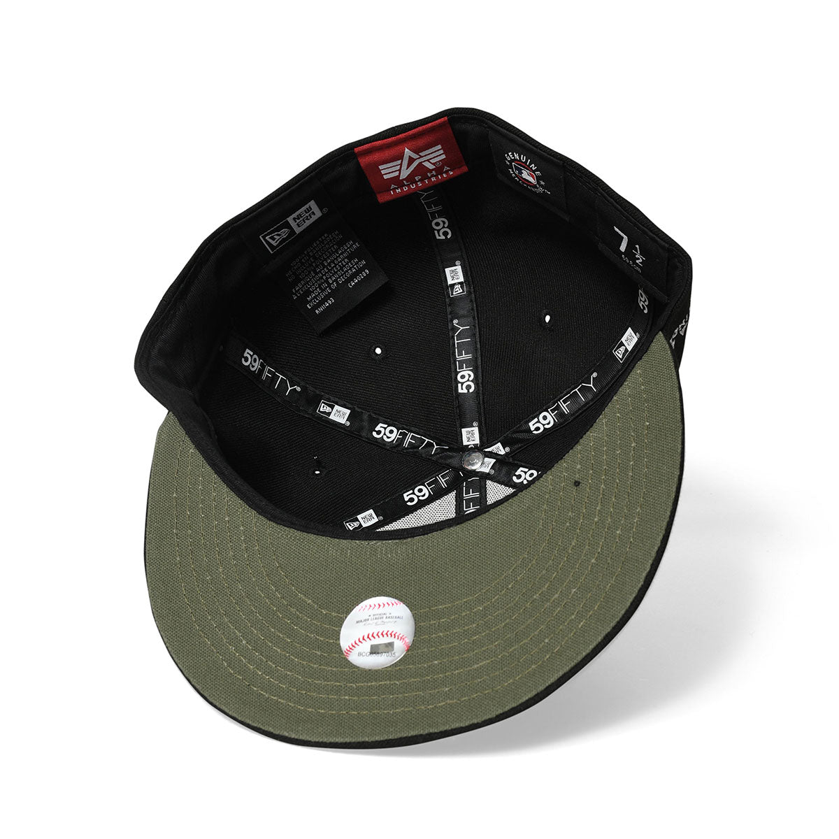 NEW ERA × ALPHA INDUSTRIES Chicago White Sox -M 59FIFTY ALPHA D1 CHICAGO WHITE SOX OTC【60194086 】