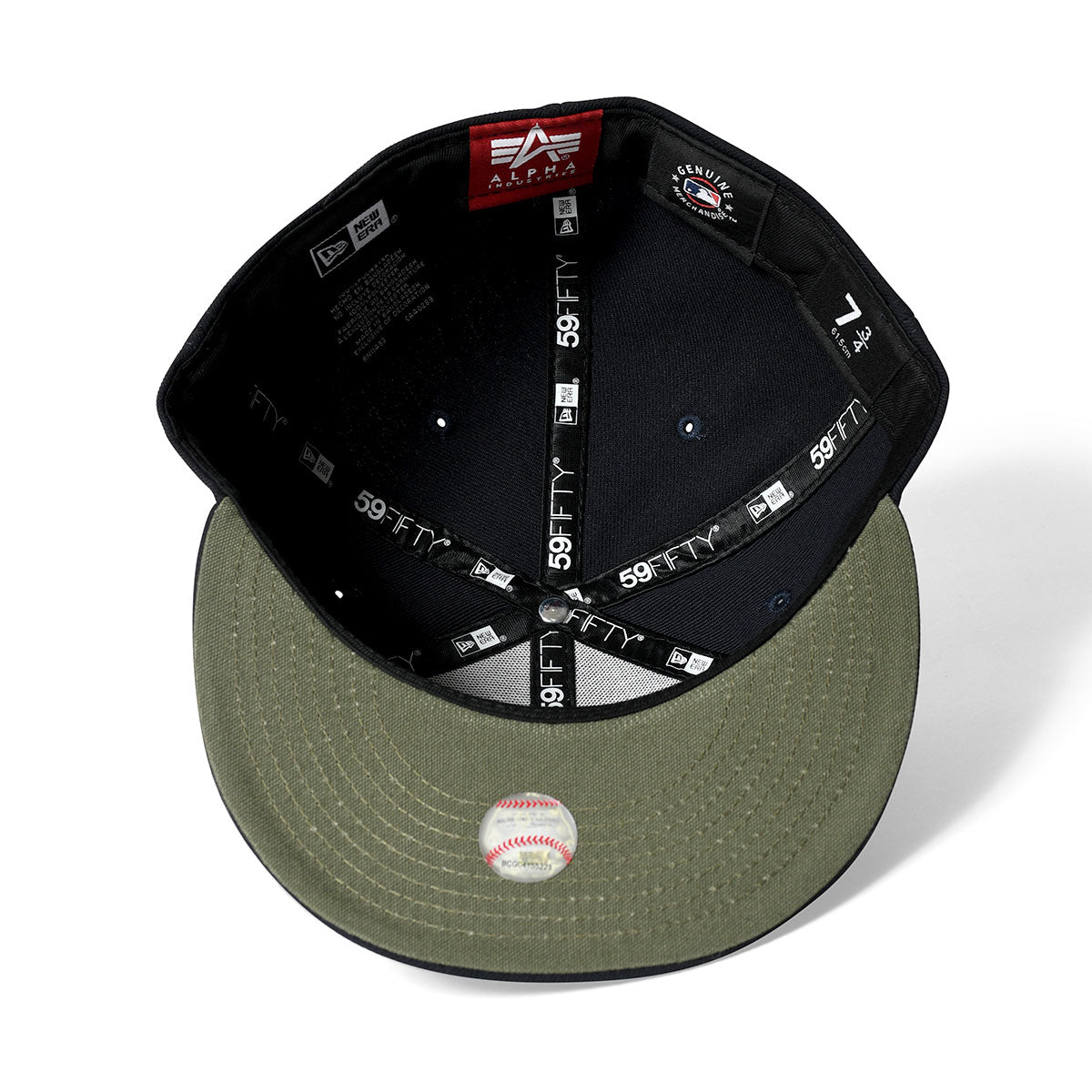 NEW ERA × ALPHA INDUSTRIES New York Yankees - M 59FIFTY ALPHA D1 NY YANKEES OTC【60194101】