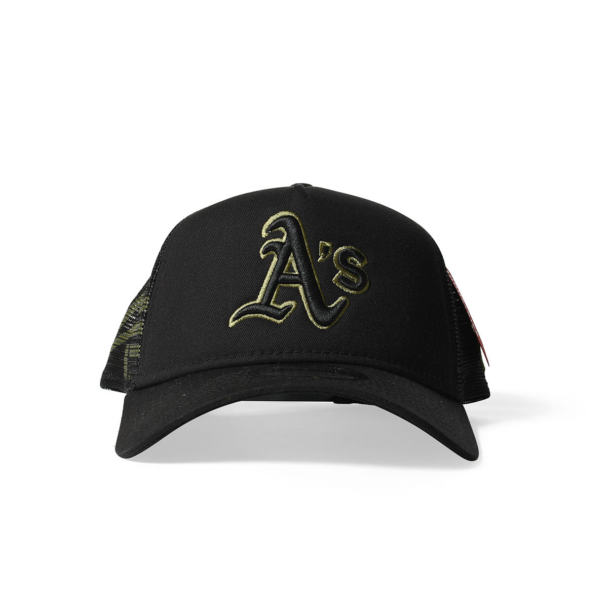 NEW ERA × ALPHA INDUSTRIES Oakland Athletics - M 9FORTY ALPHA D1 OAK ATHLETICS BLK【60208547】