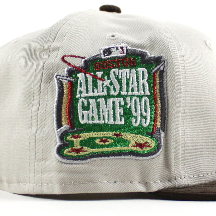 NEW ERA 波士頓紅襪 1999 年全明星賽 59FIFTY STONE/胡桃木