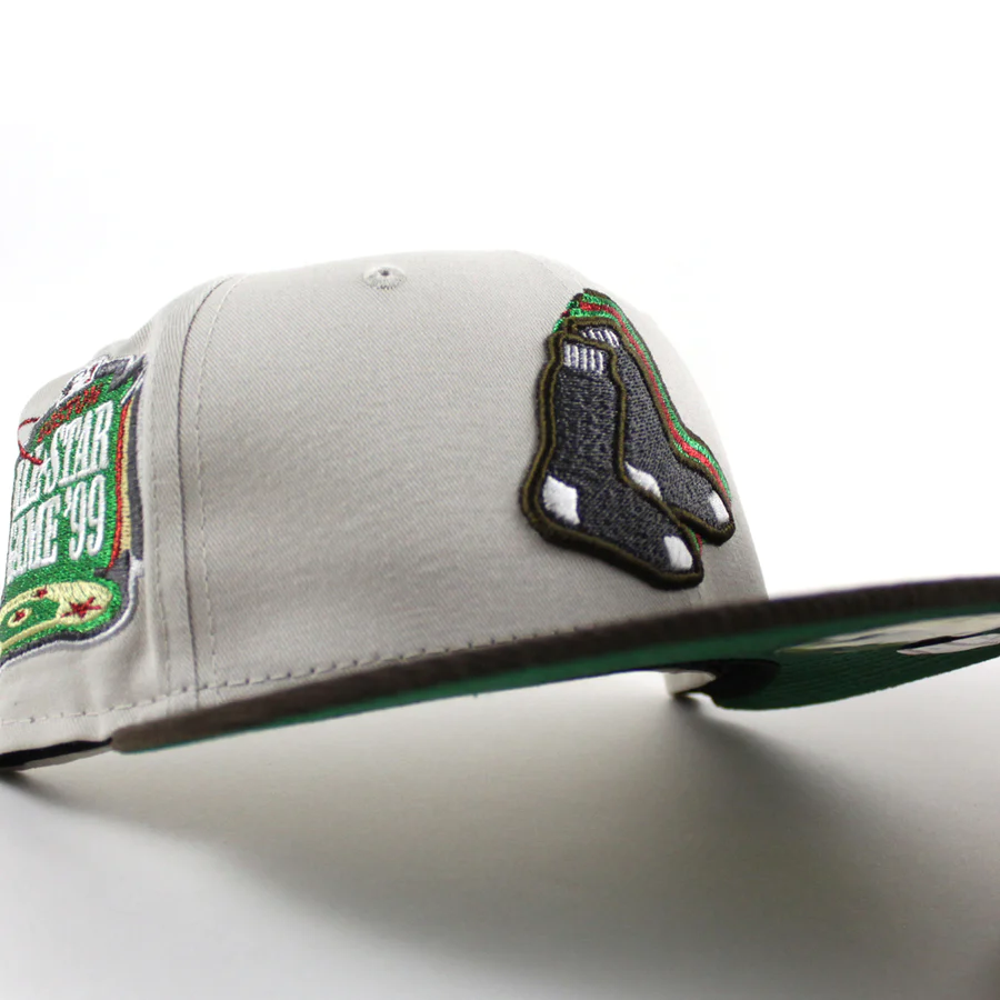 NEW ERA 波士頓紅襪 1999 年全明星賽 59FIFTY STONE/胡桃木