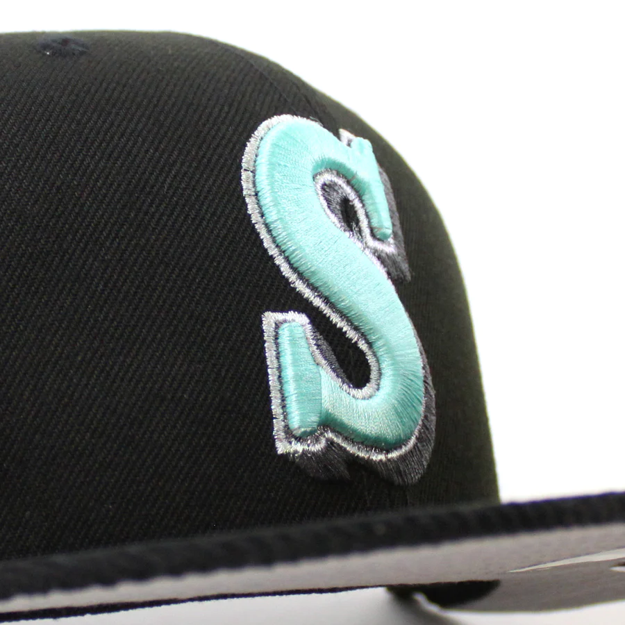 NEW ERA 西雅圖水手隊 20TH ANV 59FIFTY 黑色/灰色