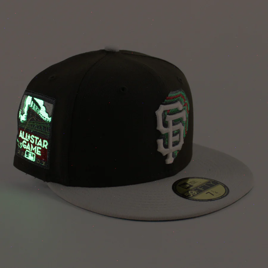 NEW ERA 舊金山巨人隊 2007 年全明星賽 59FIFTY 胡桃木/石頭