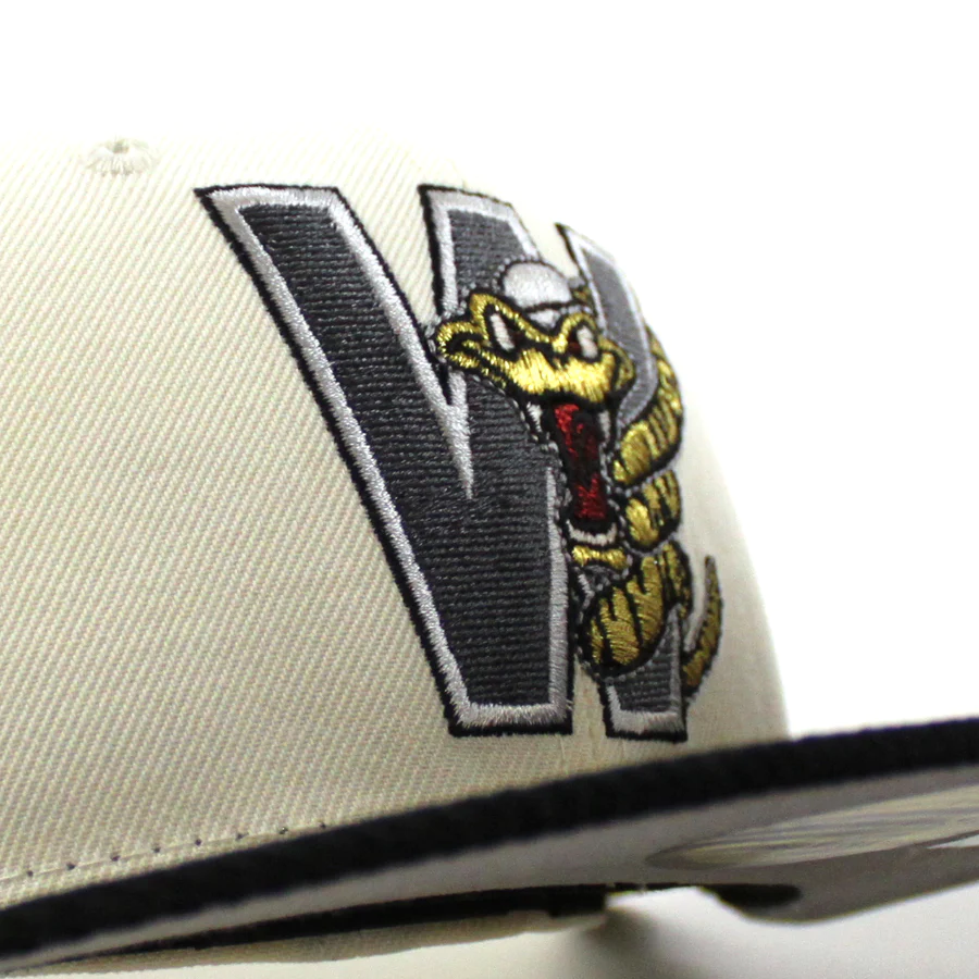 NEW ERA Wisconsin Timber Rattler 59FIFTY CHROME/BLACK