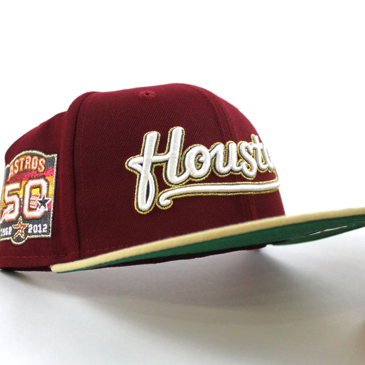 NEW ERA Houston Astros - 59FIFTY 50TH ANV CARDINAL/VEGAS GOLD