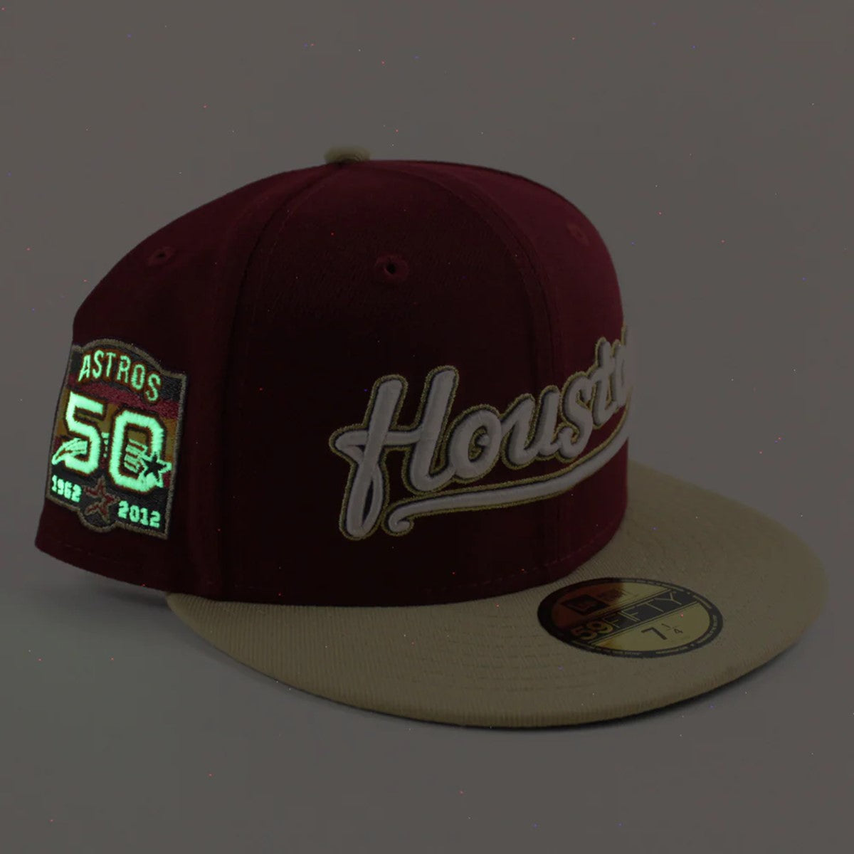 NEW ERA Houston Astros - 59FIFTY 50TH ANV CARDINAL/VEGAS GOLD