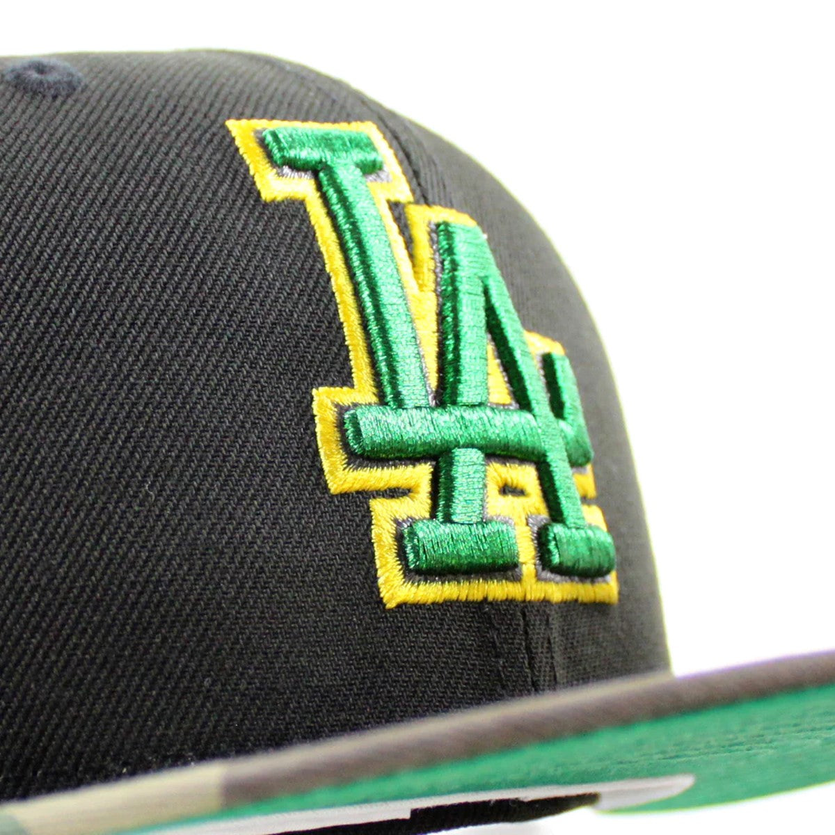 NEW ERA 洛杉磯道奇隊 - 59FIFTY DODGERS STADIUM 黑色/林地迷彩