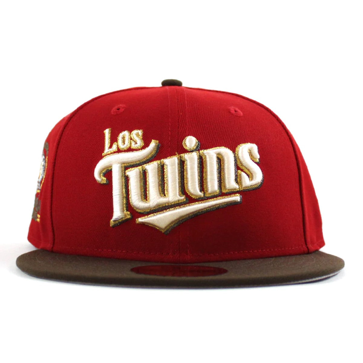 NEW ERA 明尼蘇達雙城隊 - 59FIFTY BOMBA SQUAD 猩紅色/胡桃色