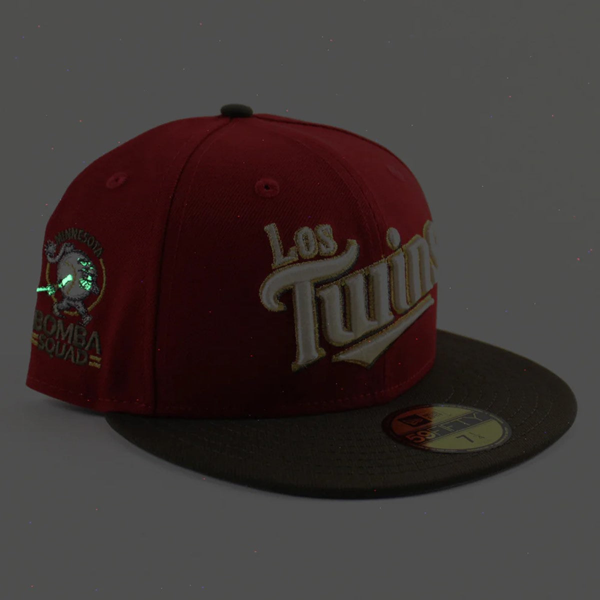 NEW ERA 明尼蘇達雙城隊 - 59FIFTY BOMBA SQUAD 猩紅色/胡桃色
