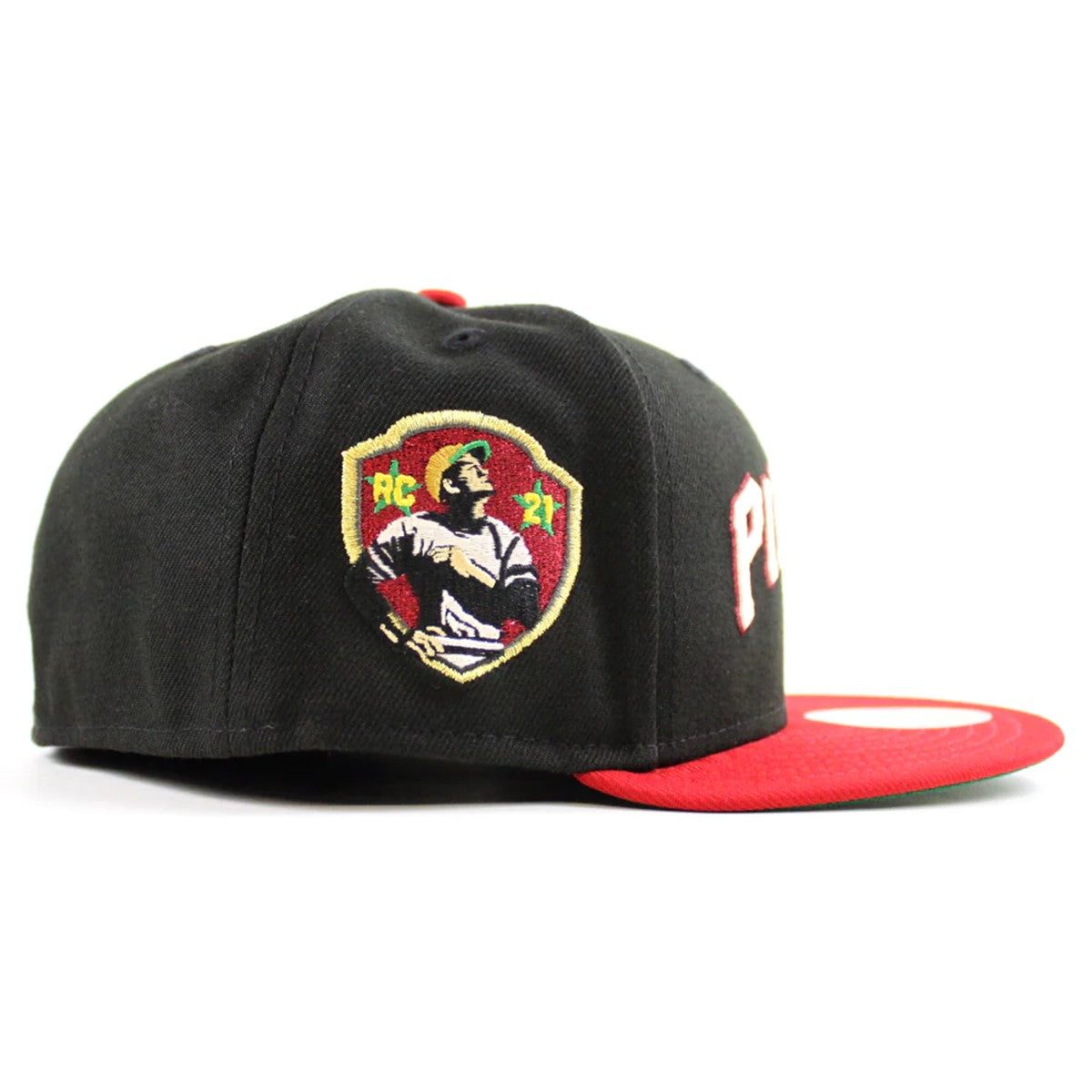 NEW ERA Pittsburgh Pirates - 59FIFTY ROBERTO CLEMENTE 21 BLACK/SCARLET