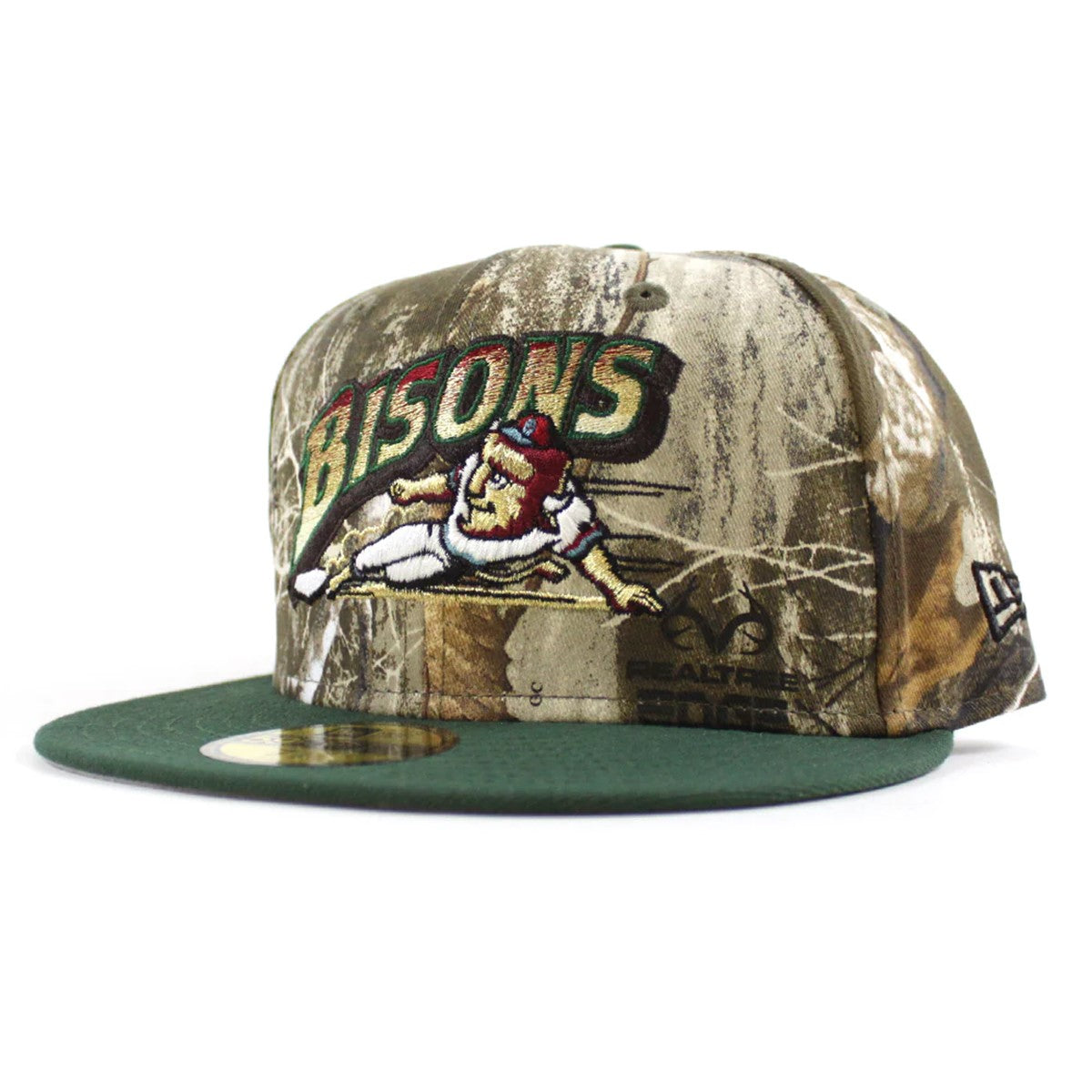 NEW ERA BUFFALO BISONS - 59FIFTY REAL TREE/CILANTRO