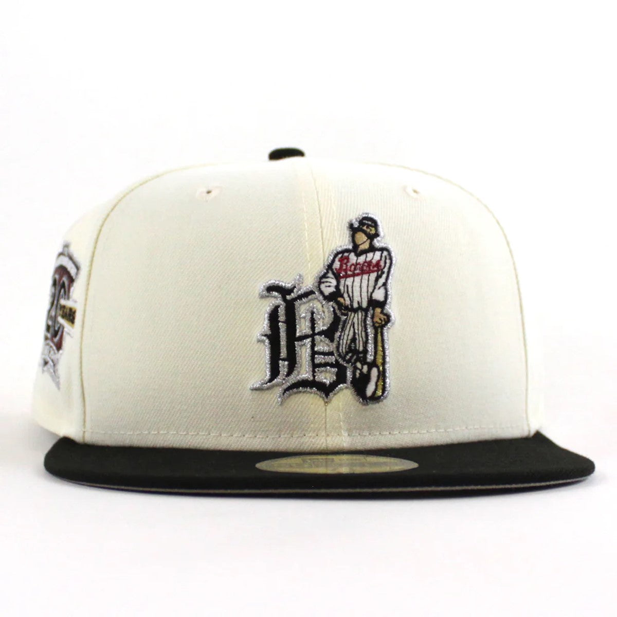 NEW ERA BIRMINGHAM BARONS - 20TH ANV 59FIFTY CHROME/BLACK