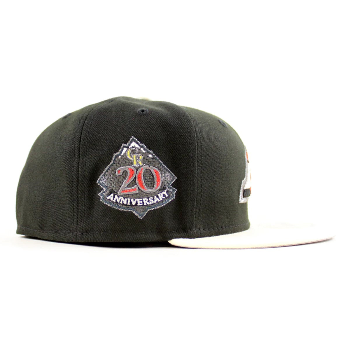 NEW ERA 科羅拉多落基山脈 - 59FIFTY 20TH ANV 黑/鉻色