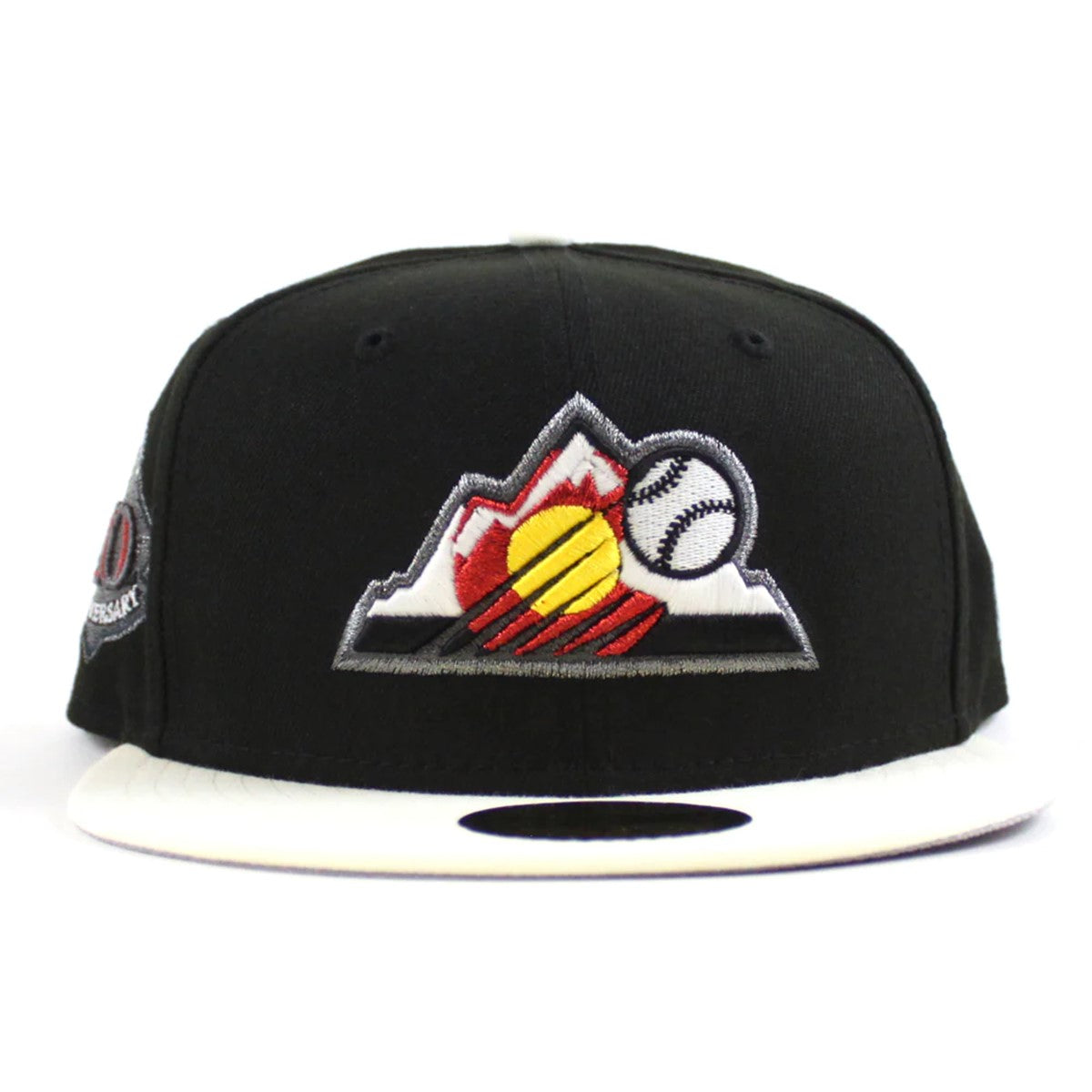 NEW ERA 科羅拉多落基山脈 - 59FIFTY 20TH ANV 黑/鉻色