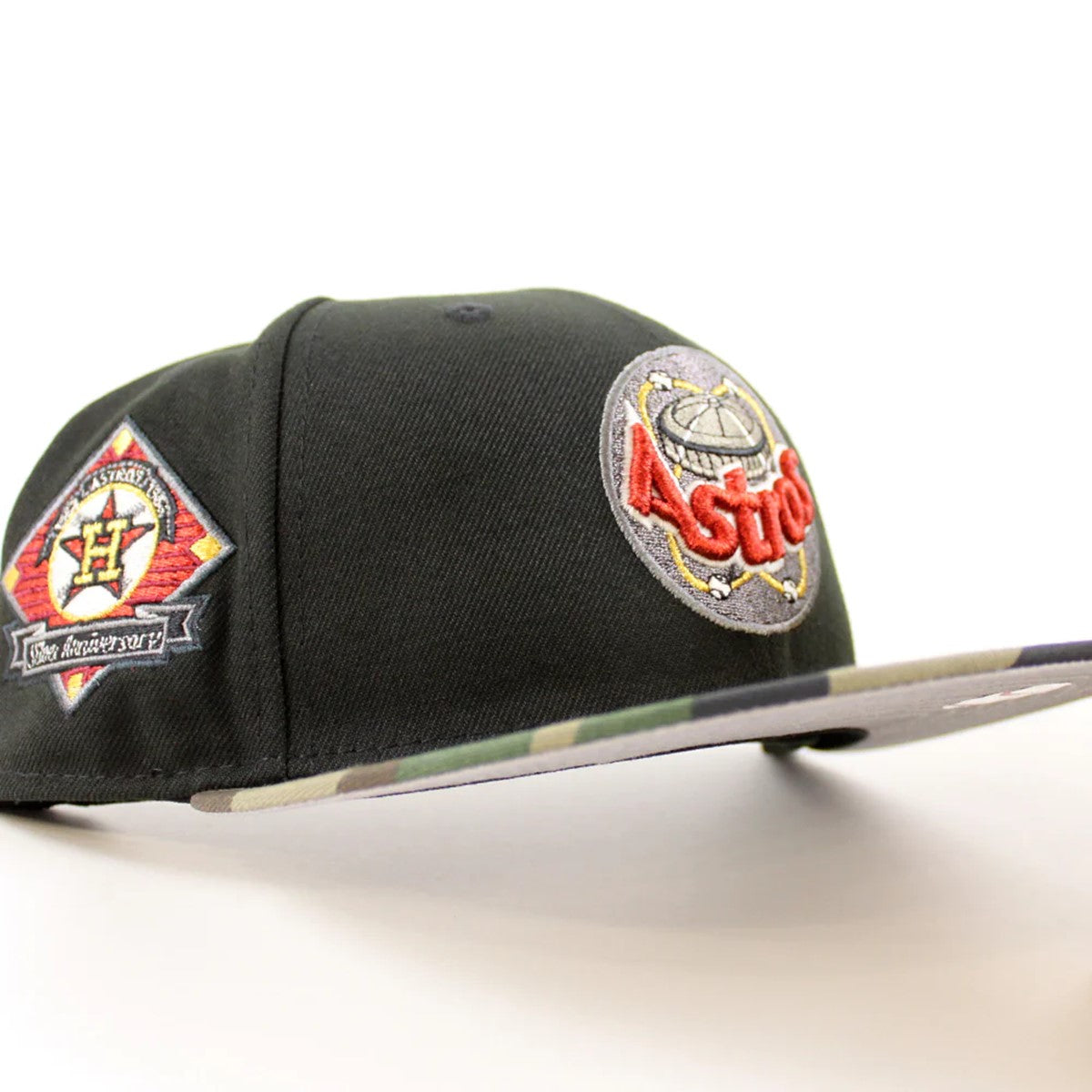 NEW ERA 休士頓太空人隊 - 59FIFTY 銀 ANV 黑/WD 迷彩