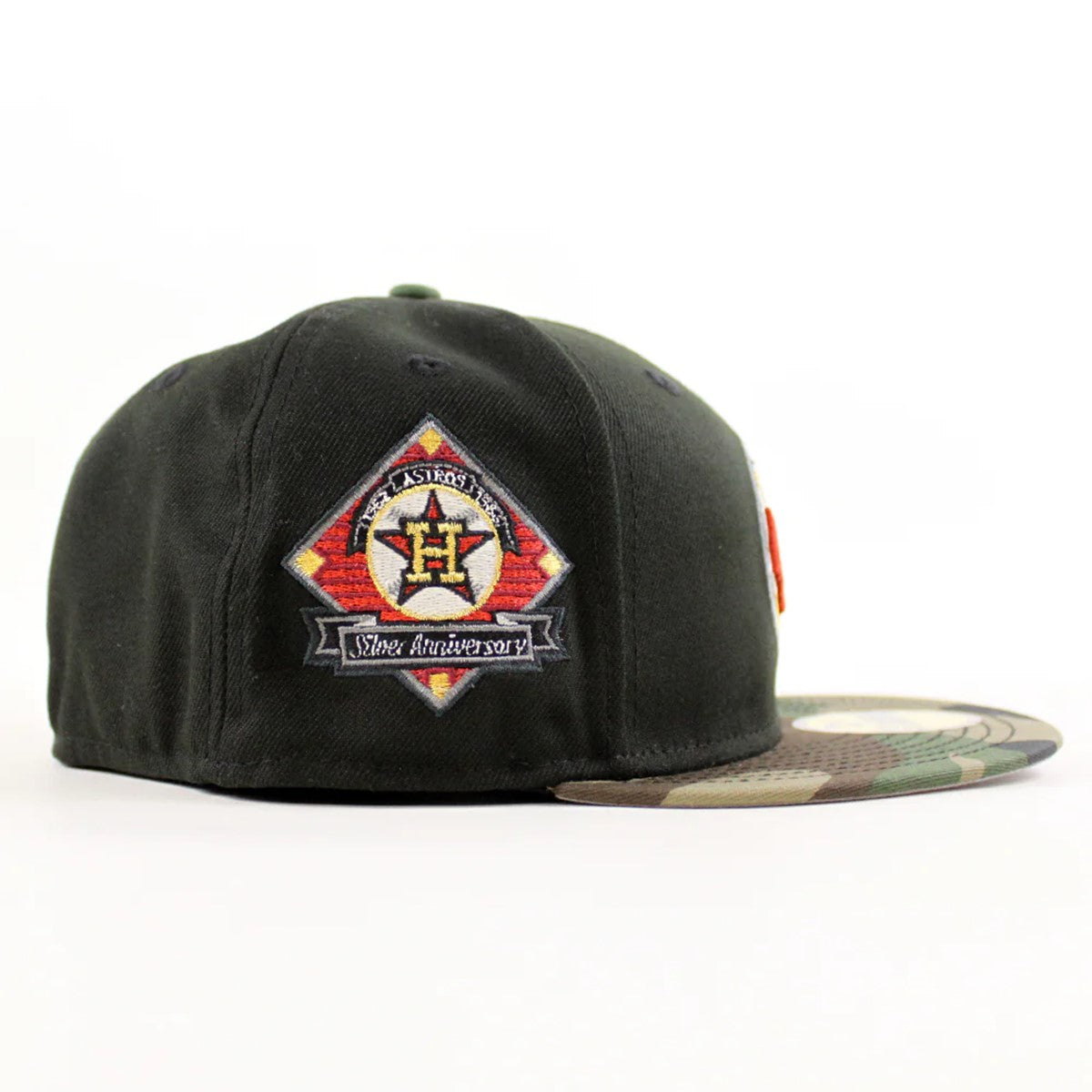 NEW ERA 休士頓太空人隊 - 59FIFTY 銀 ANV 黑/WD 迷彩
