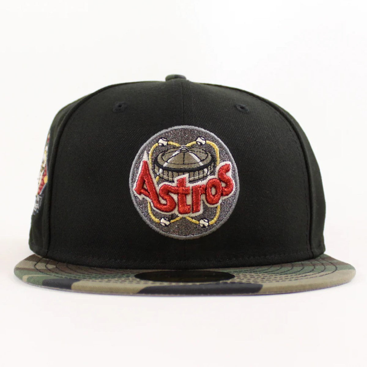 NEW ERA 休士頓太空人隊 - 59FIFTY 銀 ANV 黑/WD 迷彩