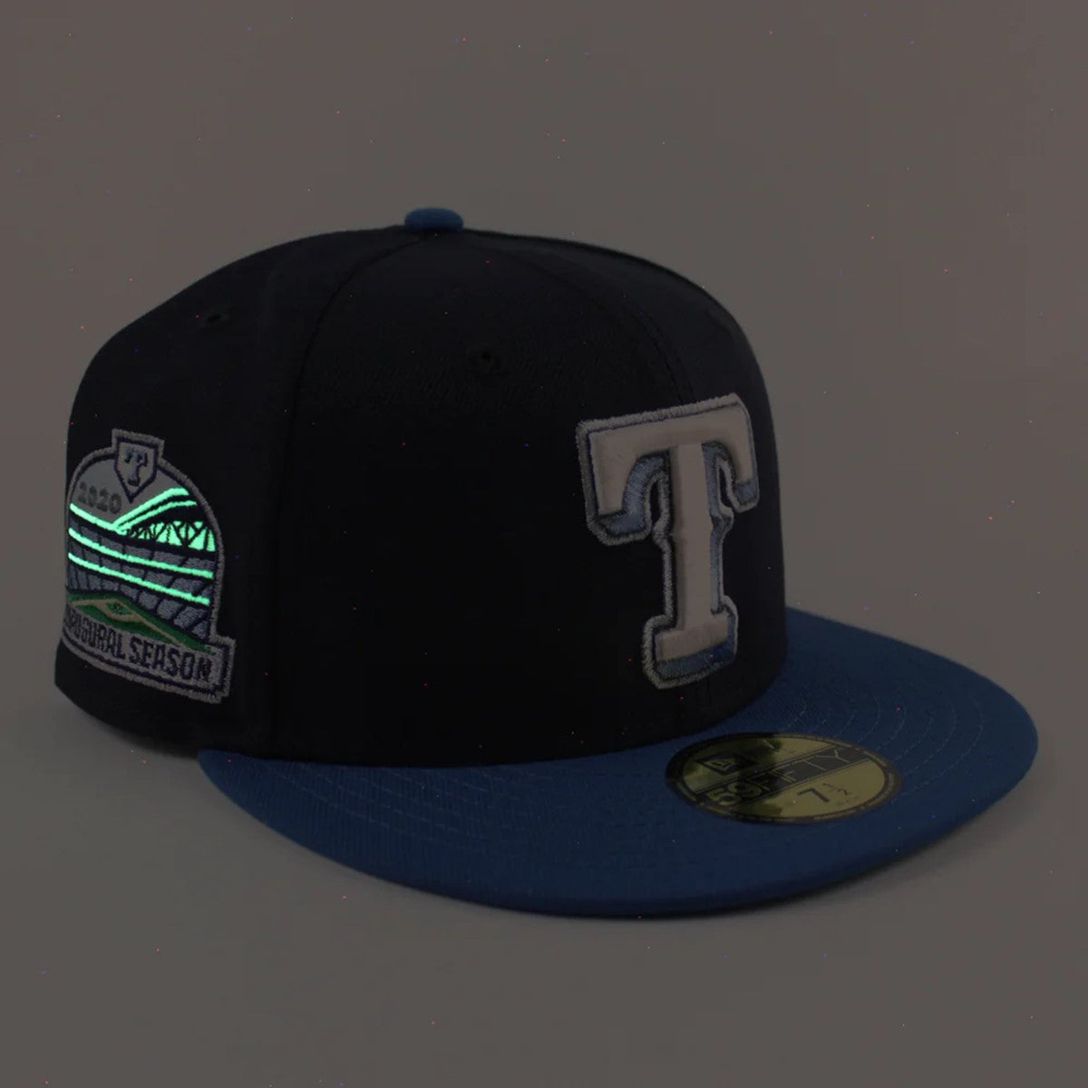 NEW ERA 德克薩斯遊騎兵隊 - 59FIFTY 2020 首賽季海軍藍/海藍色