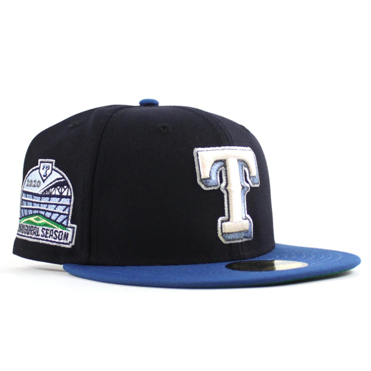 NEW ERA 德克薩斯遊騎兵隊 - 59FIFTY 2020 首賽季海軍藍/海藍色