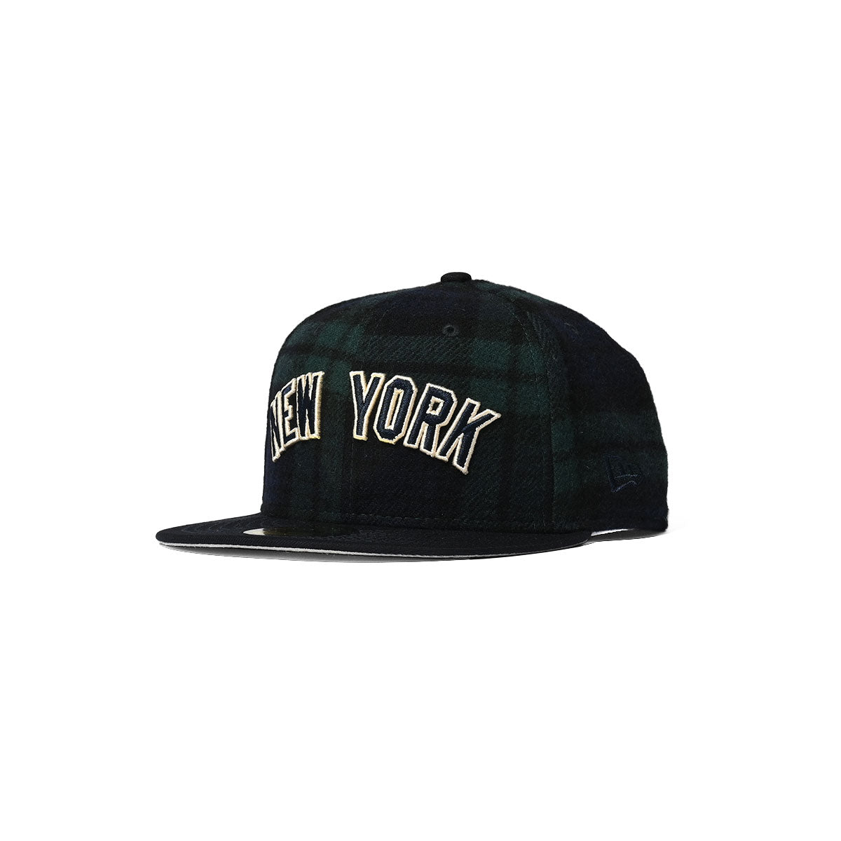 NEW ERA 紐約洋基隊黑色手錶格子呢 59FIFTY 帽子 60430489