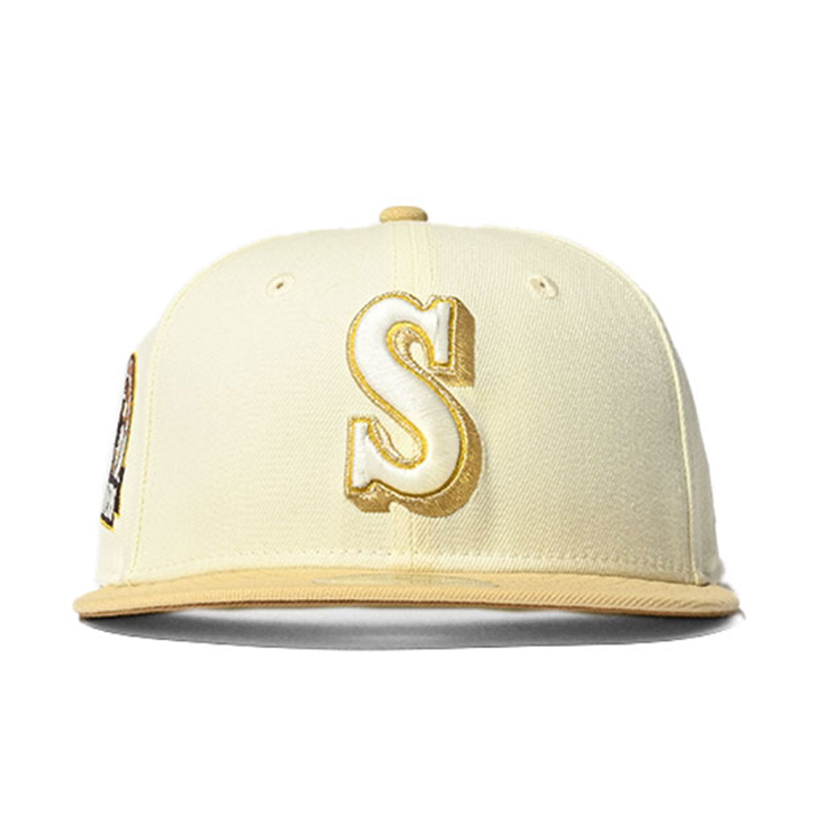 NEW ERA 西雅圖水手隊 - 59FIFTY 30th ANV 奶油色/駱駝色
