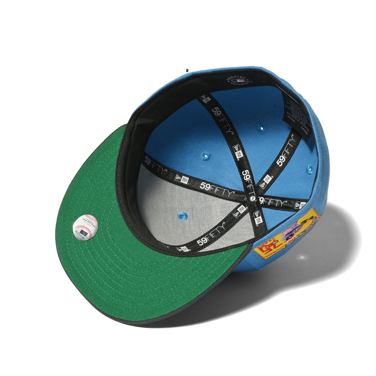 NEW ERA 布魯克林道奇隊 - 59FIFTY J.ROBINSON 75 年藍色/深灰色
