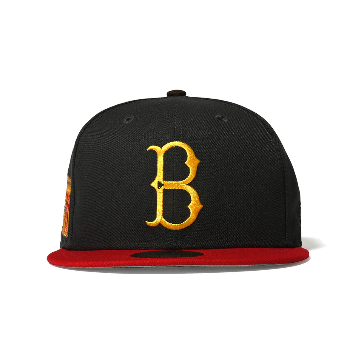 NEW ERA 布魯克林道奇隊 - 59FIFTY J.ROBINSON 75 年 D 灰色/紅色