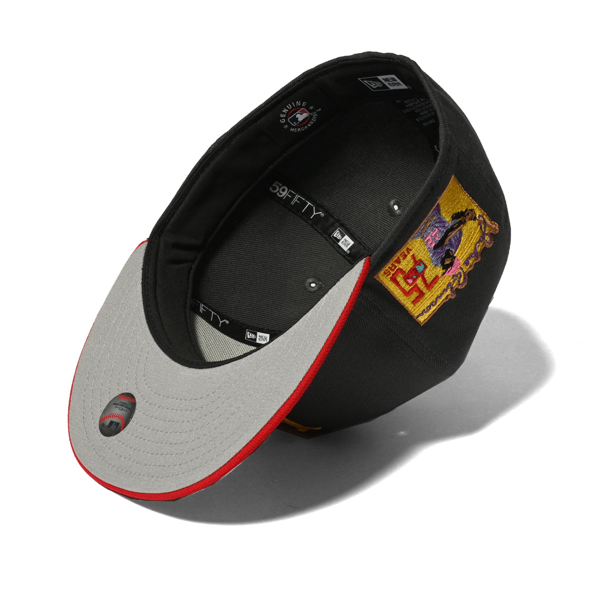 NEW ERA 布魯克林道奇隊 - 59FIFTY J.ROBINSON 75 年 D 灰色/紅色